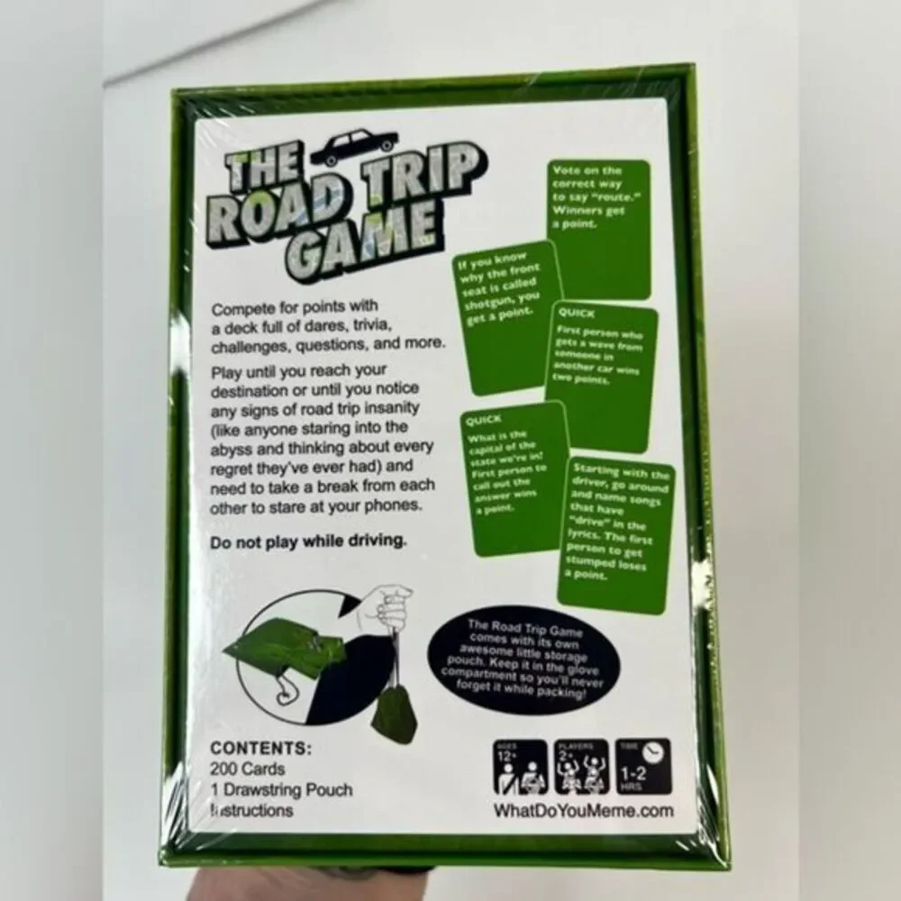 The Road Trip Card Game From The Creators of What Do‎ You Meme? Sealed New